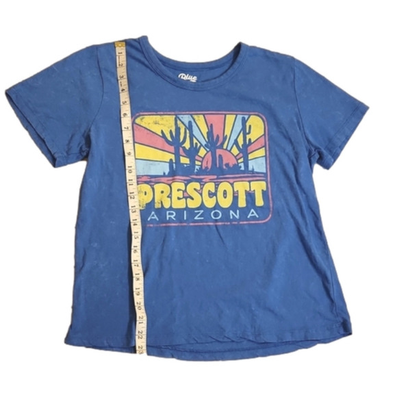 𝅺Womens Prescott Arizona blue graphic tee by Blue 84 Size Large - Picture 11 of 13